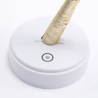 New LED warm light pearl tree lamp small table lamp battery USB universal Christmas decoration tree lamp copper wire tree lamp