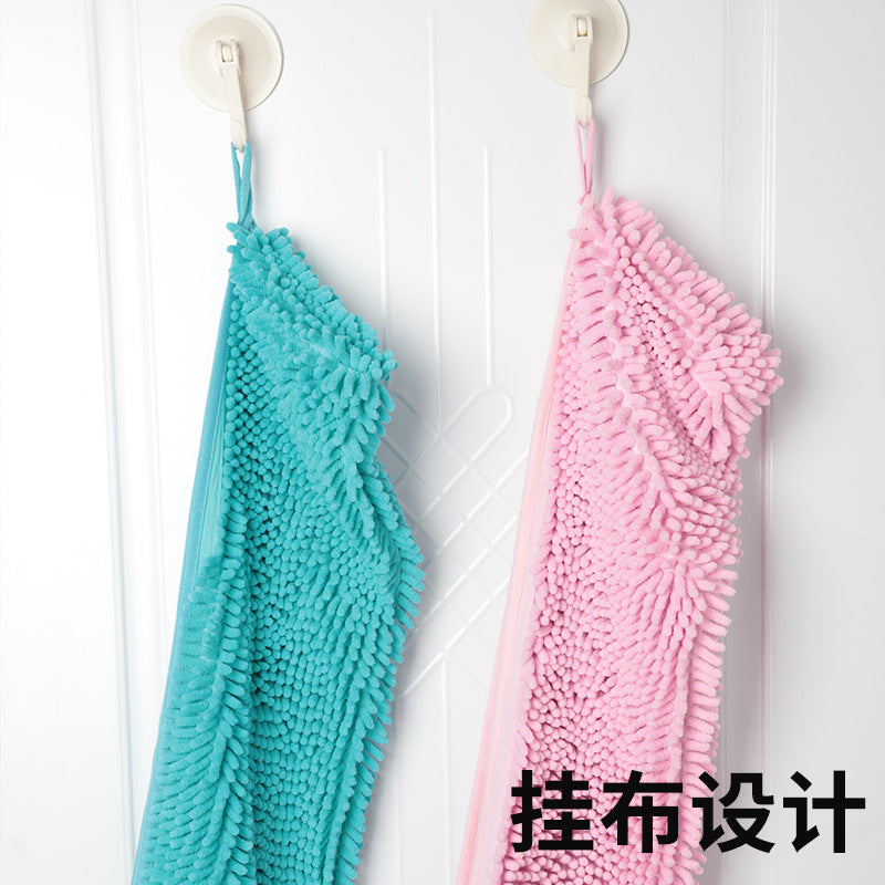 Pet Products Wholesale Dog Absorbent Towel Chenille Pet Absorbent Towel Dog Cleaning Supplies