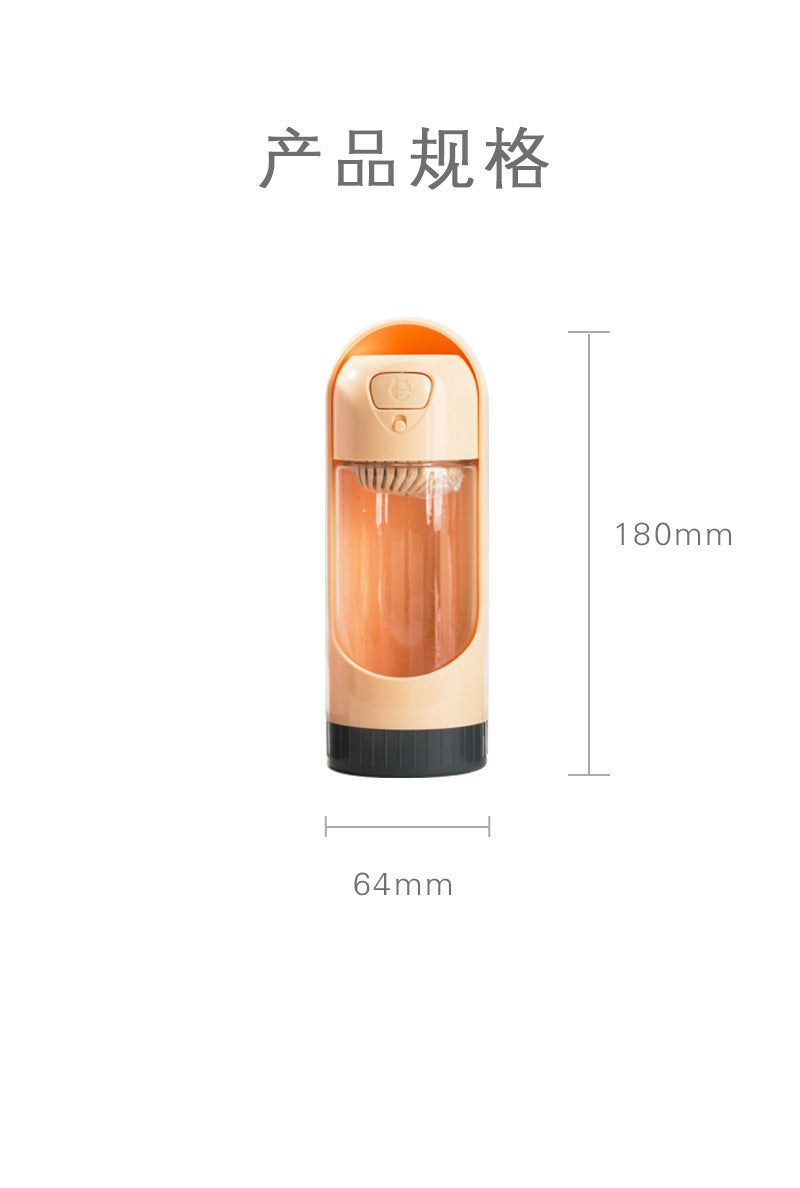 pet water bottle feeder outdoor dog walking supply