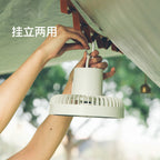 Multifunctional outdoor camping fan household tripod electric fan strong wind portable tent ceiling fan lighting charging