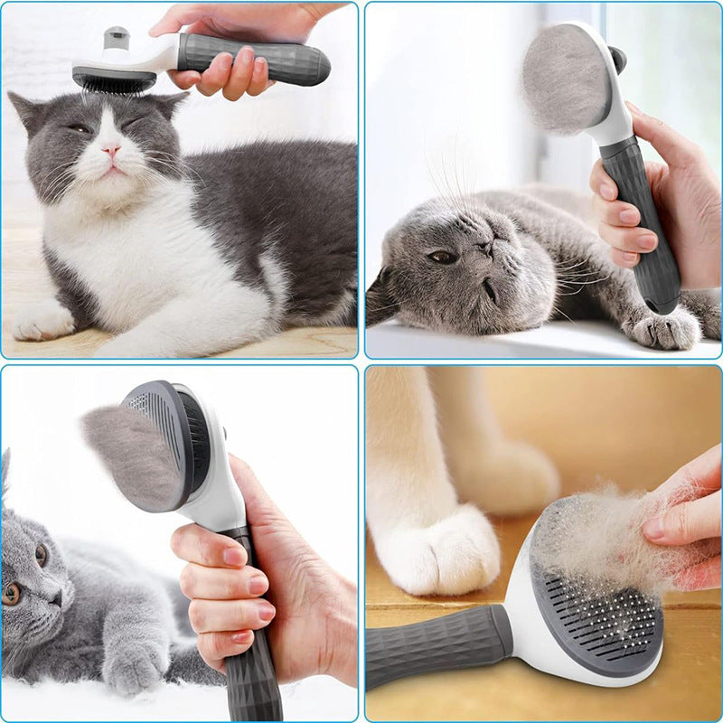 Pet comb cat dog teddy large dog special dog hair brush combing brush cat remove floating hair artifact supplies