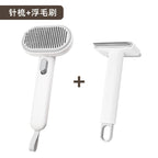 Pet cat and dog hair comb deep remove floating hair dog brush cat brush long hair brush cat hair cleaner