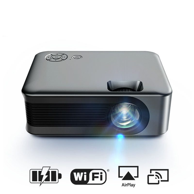 Cross-border portable high-definition projector supports 1080P wireless same-screen camping mini projector wholesale