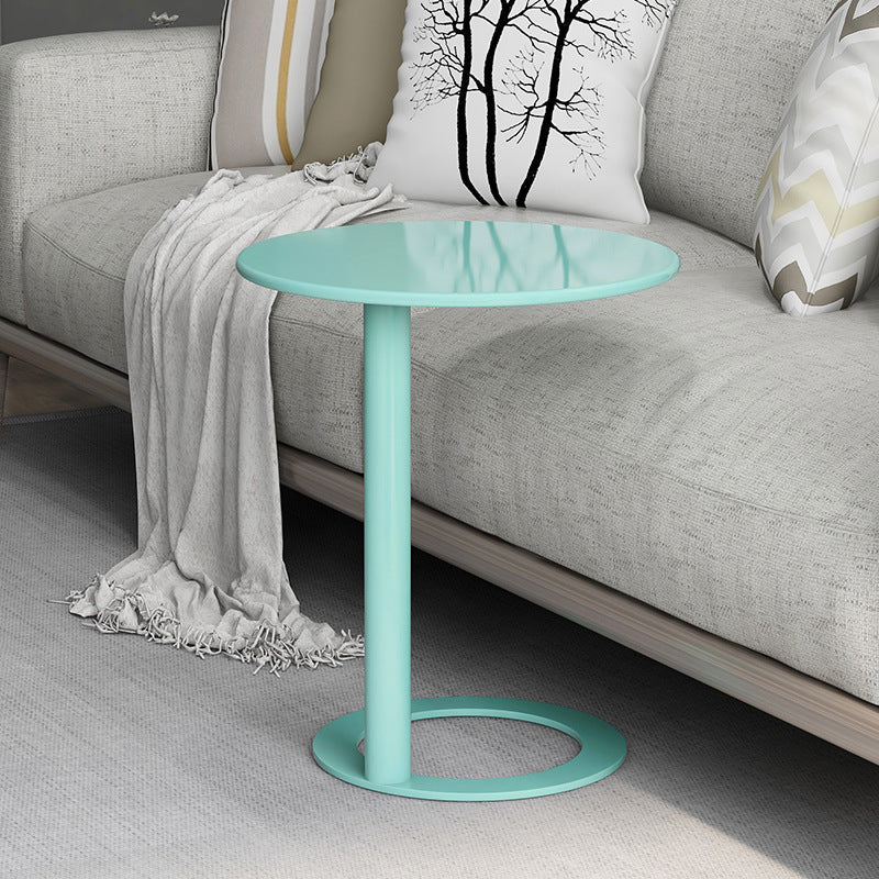 Nordic side table ins light luxury creative coffee table living room simple sofa corner small side table bedroom round table mini