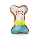 Cross-border new product pet vocal grinding teeth resistant to chewing bones corn plush toy to relieve boredom interactive dog toy