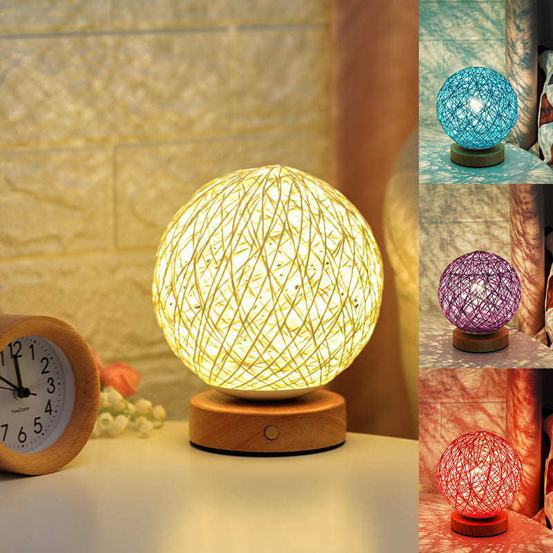 Douyin with goods and welfare models takraw LED night light creative starry sky children's gift usb lamp bedroom bedside