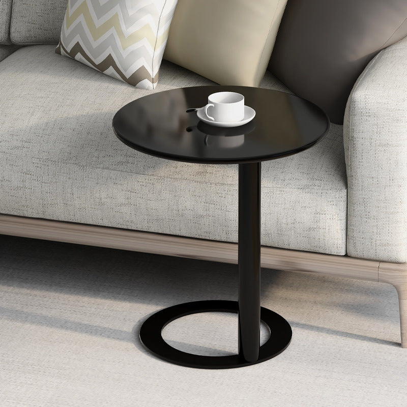 Nordic side table ins light luxury creative coffee table living room simple sofa corner small side table bedroom round table mini