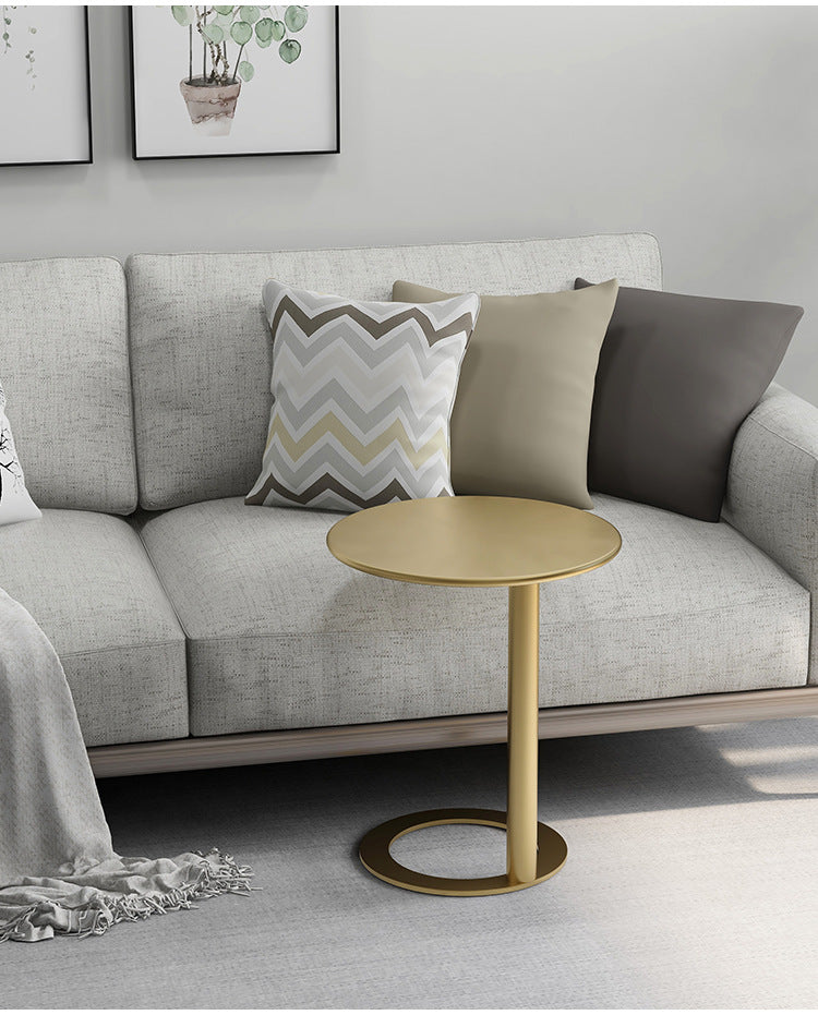 Nordic side table ins light luxury creative coffee table living room simple sofa corner small side table bedroom round table mini