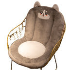 Seat cushion butt cushion chair cushion seat cushion back cushion backrest integrated office sedentary dormitory student chair cushion butt cushion